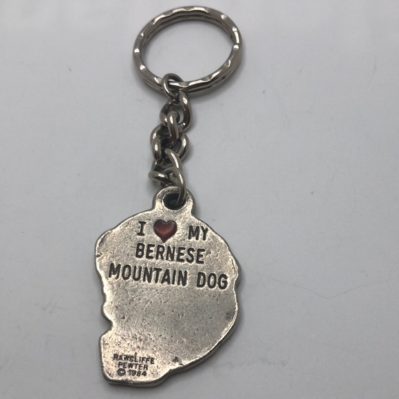 Key Chain I love my Bernese Mountain Dog - Picture 2 of 3